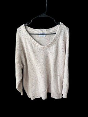 Old Navy Oversized Cream Sweater Size XXL